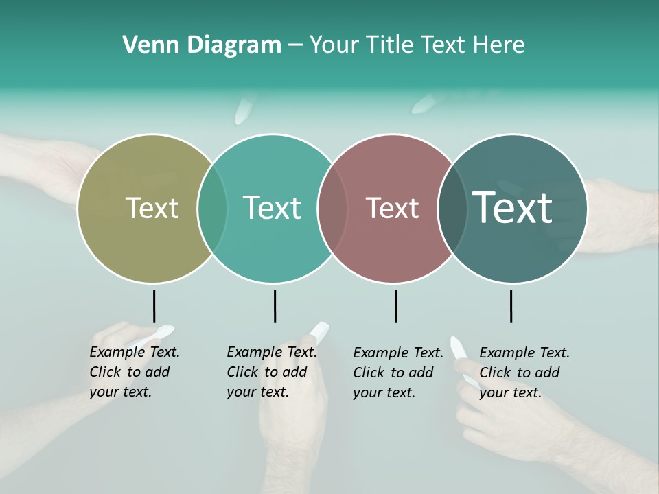 Green Copyspace Equipment PowerPoint Template