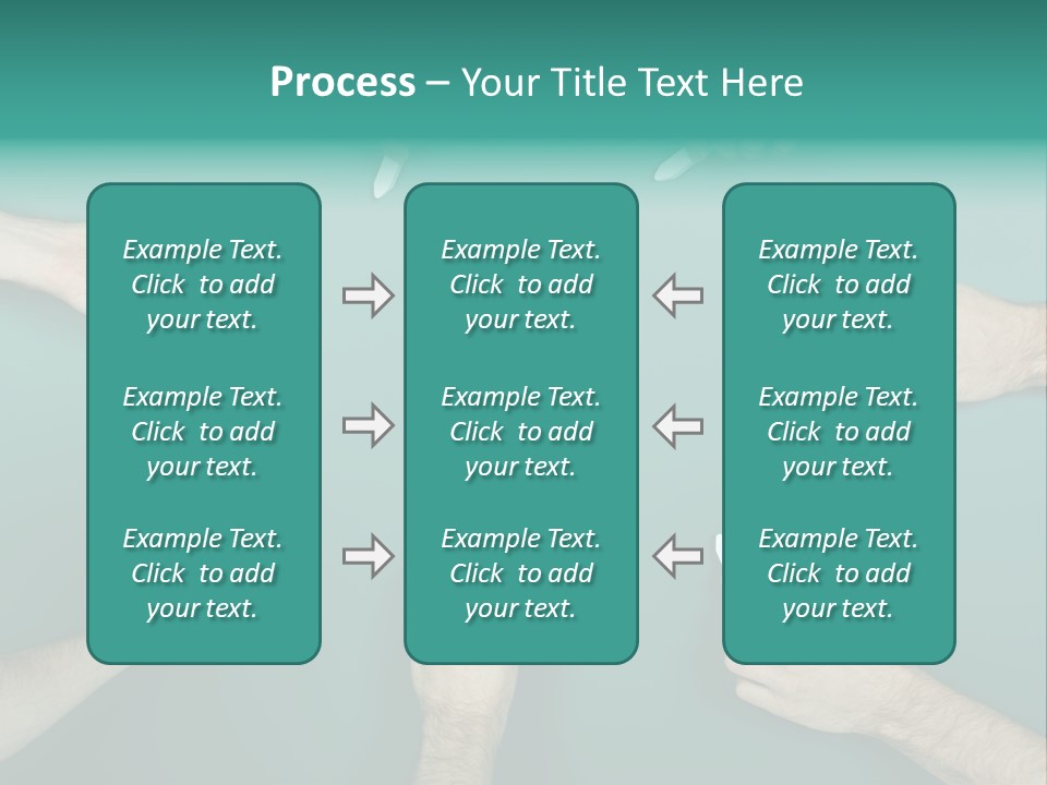 Green Copyspace Equipment PowerPoint Template