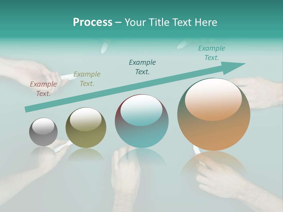 Green Copyspace Equipment PowerPoint Template