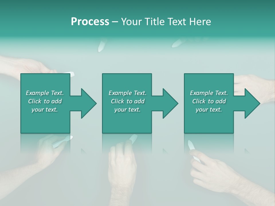 Green Copyspace Equipment PowerPoint Template