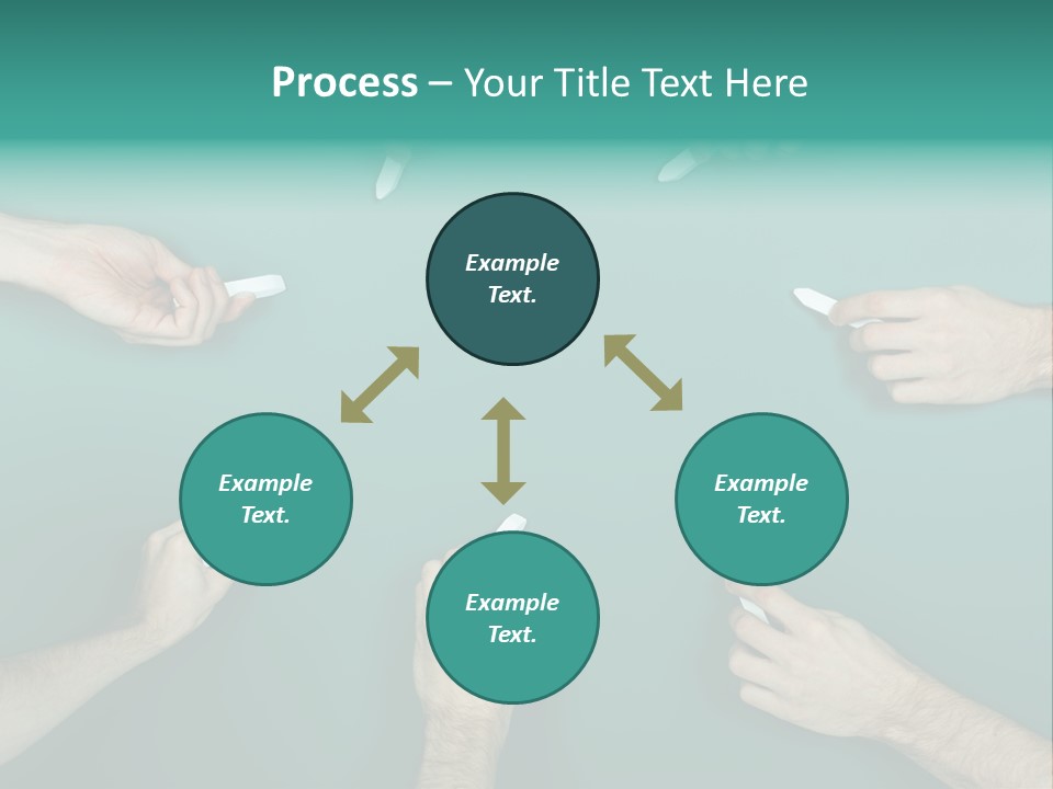 Green Copyspace Equipment PowerPoint Template