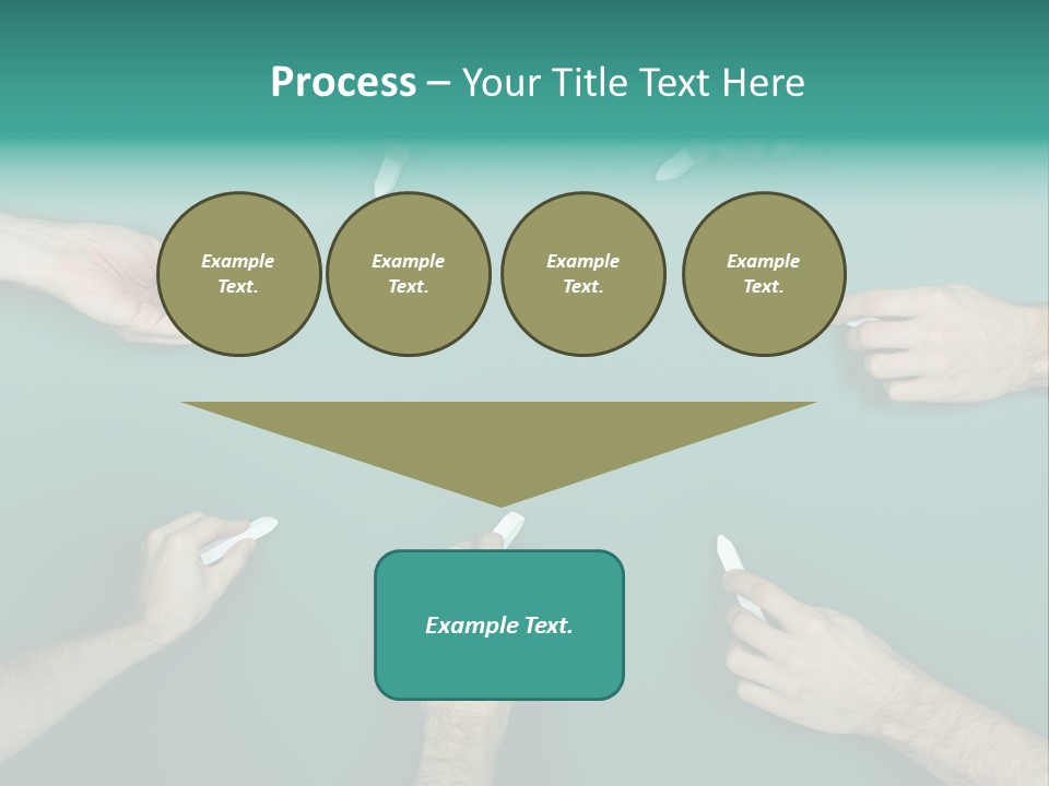 Green Copyspace Equipment PowerPoint Template
