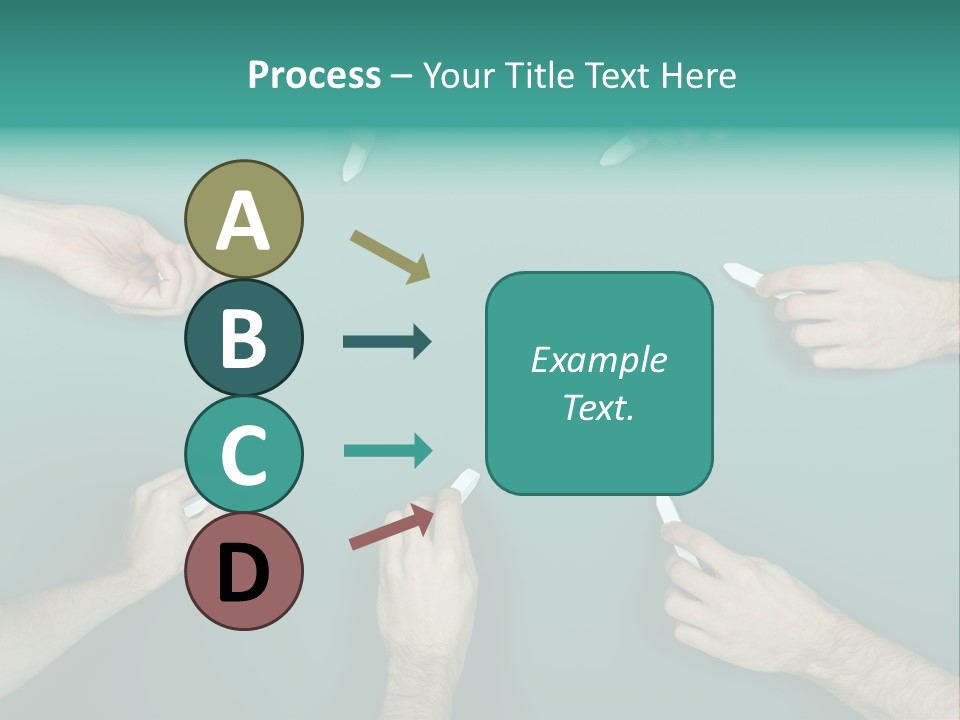 Green Copyspace Equipment PowerPoint Template