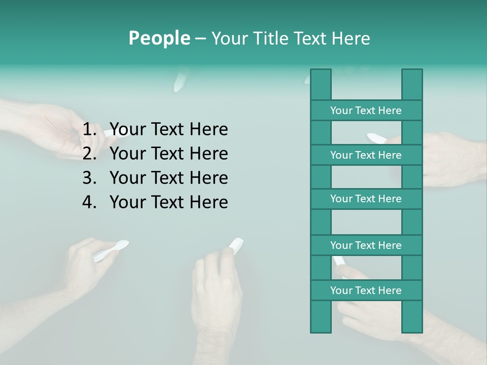 Green Copyspace Equipment PowerPoint Template