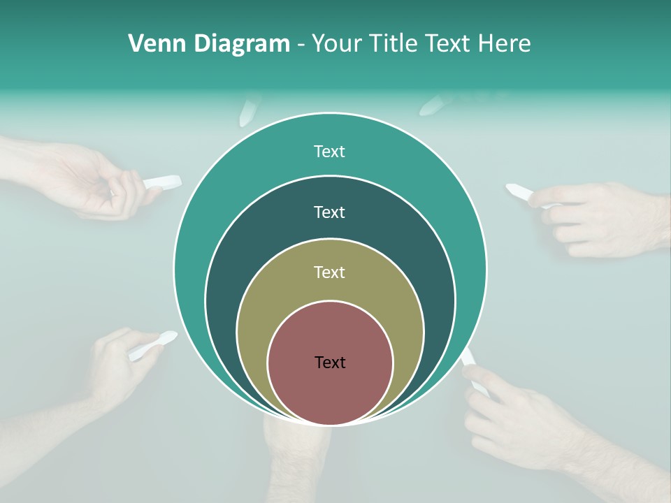 Green Copyspace Equipment PowerPoint Template