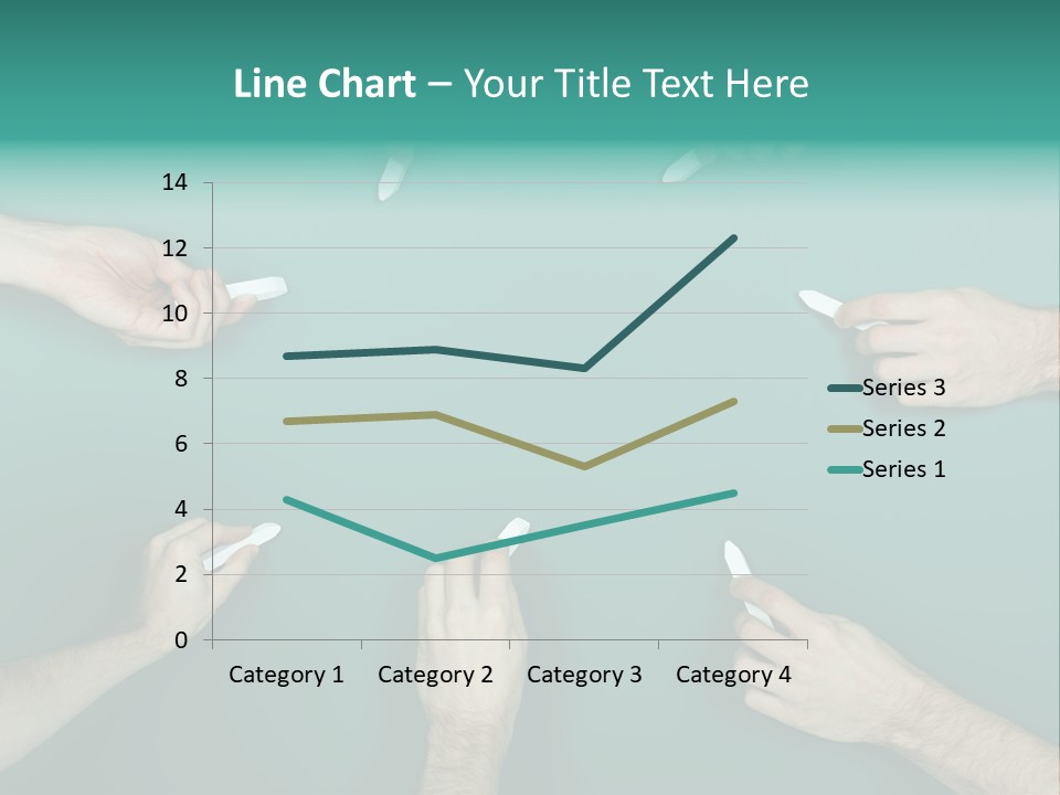 Green Copyspace Equipment PowerPoint Template
