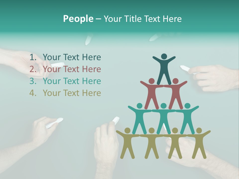 Green Copyspace Equipment PowerPoint Template