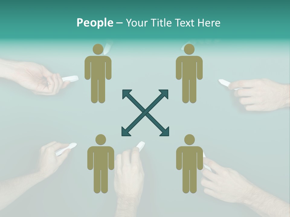 Green Copyspace Equipment PowerPoint Template