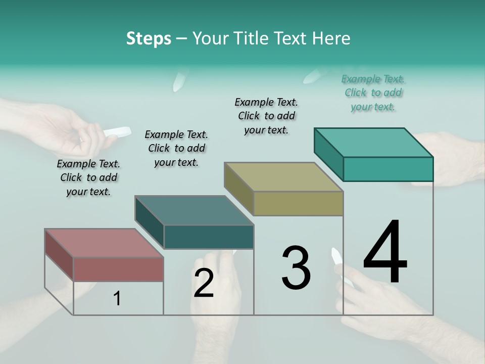 Green Copyspace Equipment PowerPoint Template