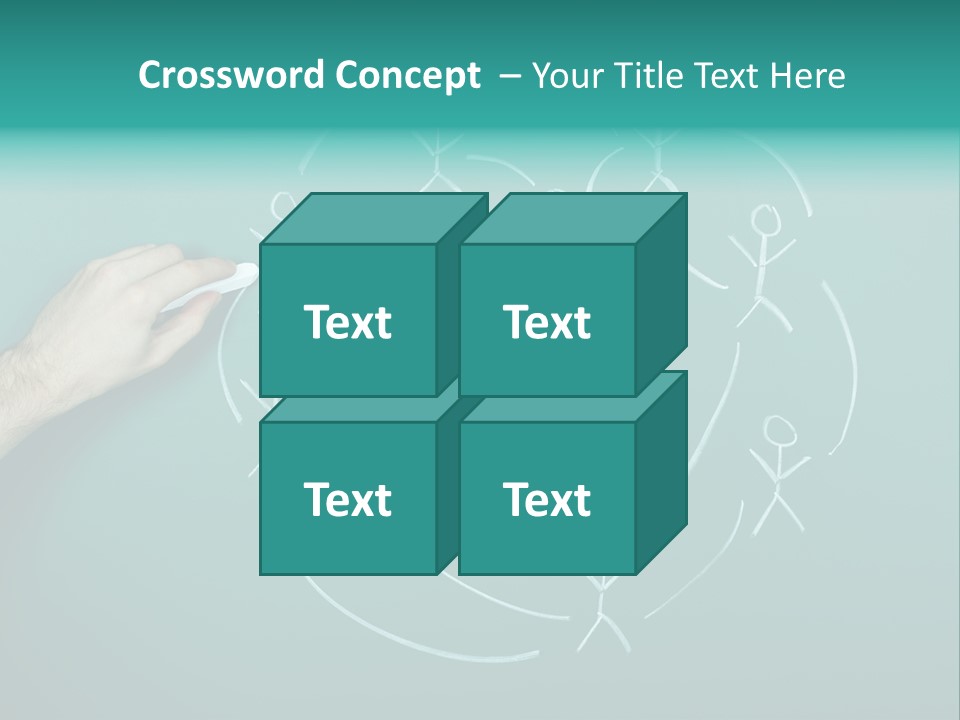 Concept Drawing Advertising PowerPoint Template