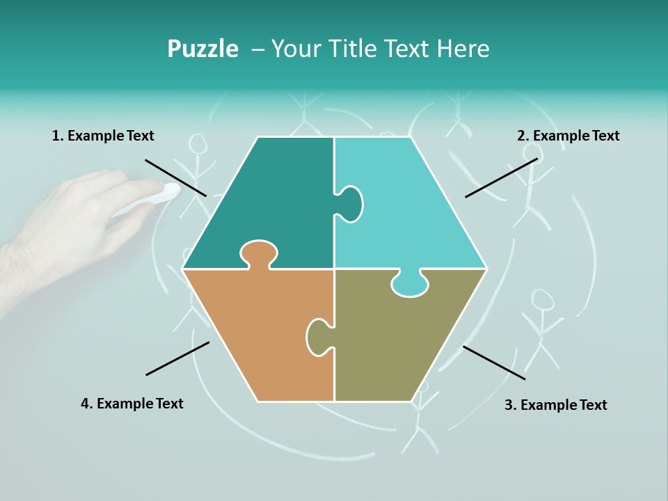 Concept Drawing Advertising PowerPoint Template