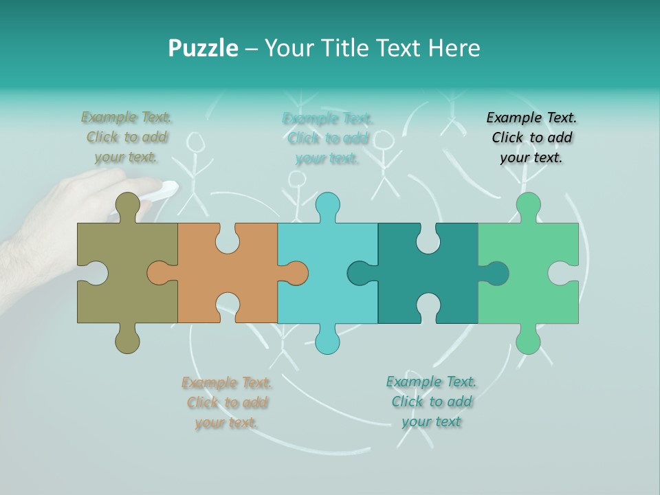 Concept Drawing Advertising PowerPoint Template