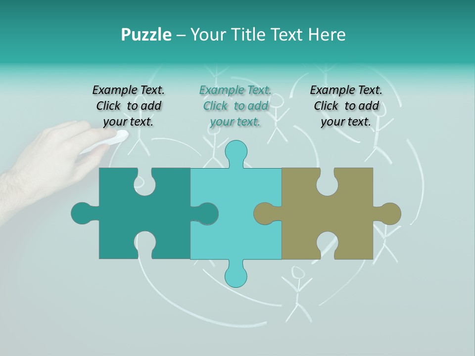 Concept Drawing Advertising PowerPoint Template