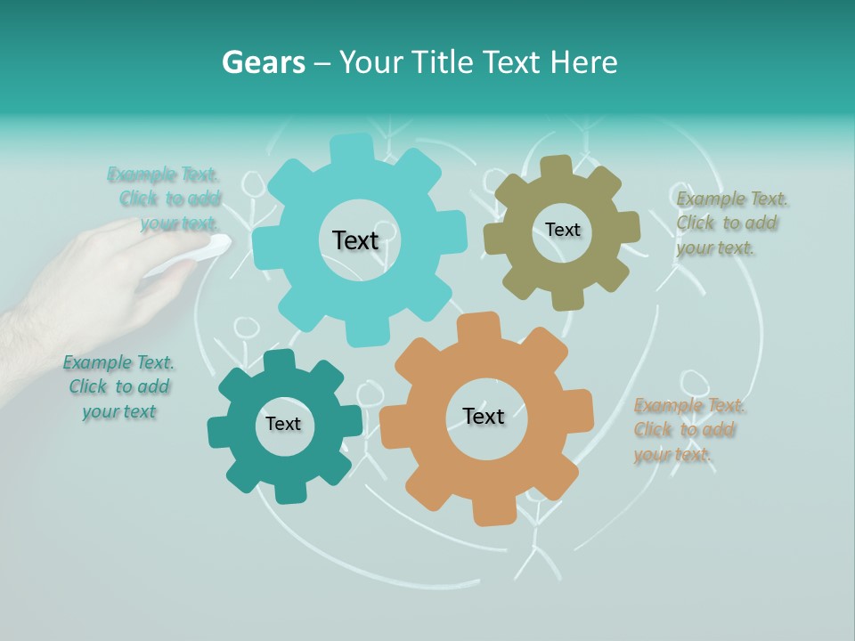 Concept Drawing Advertising PowerPoint Template