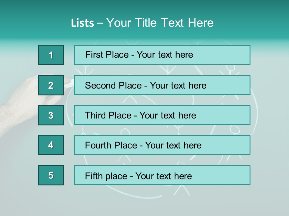 Concept Drawing Advertising PowerPoint Template