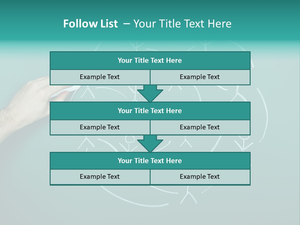 Concept Drawing Advertising PowerPoint Template