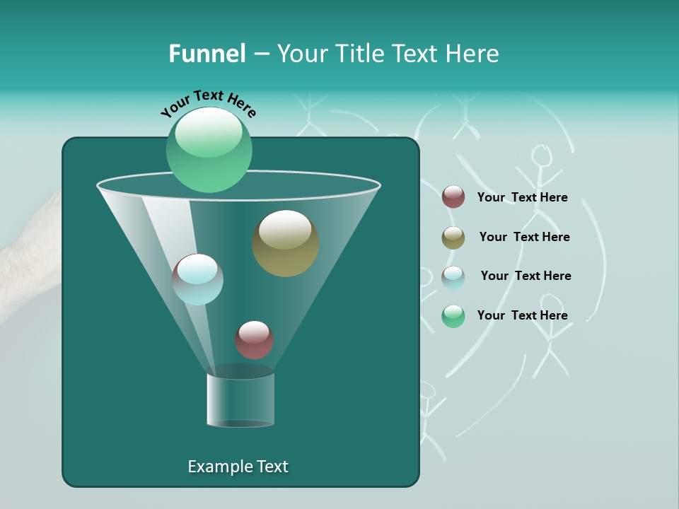 Concept Drawing Advertising PowerPoint Template