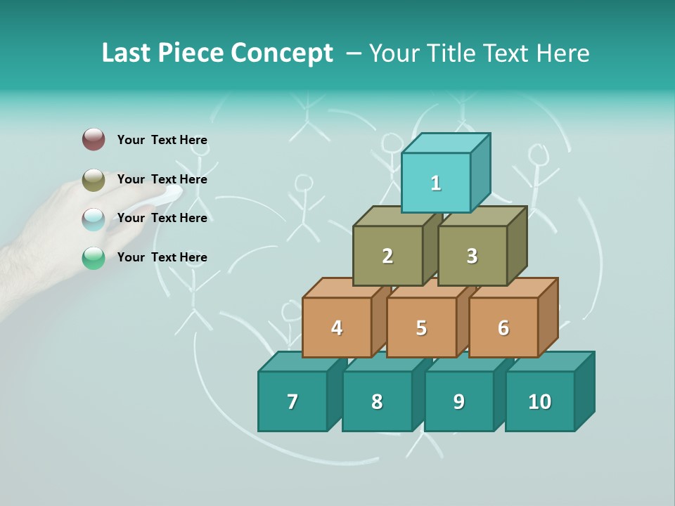 Concept Drawing Advertising PowerPoint Template