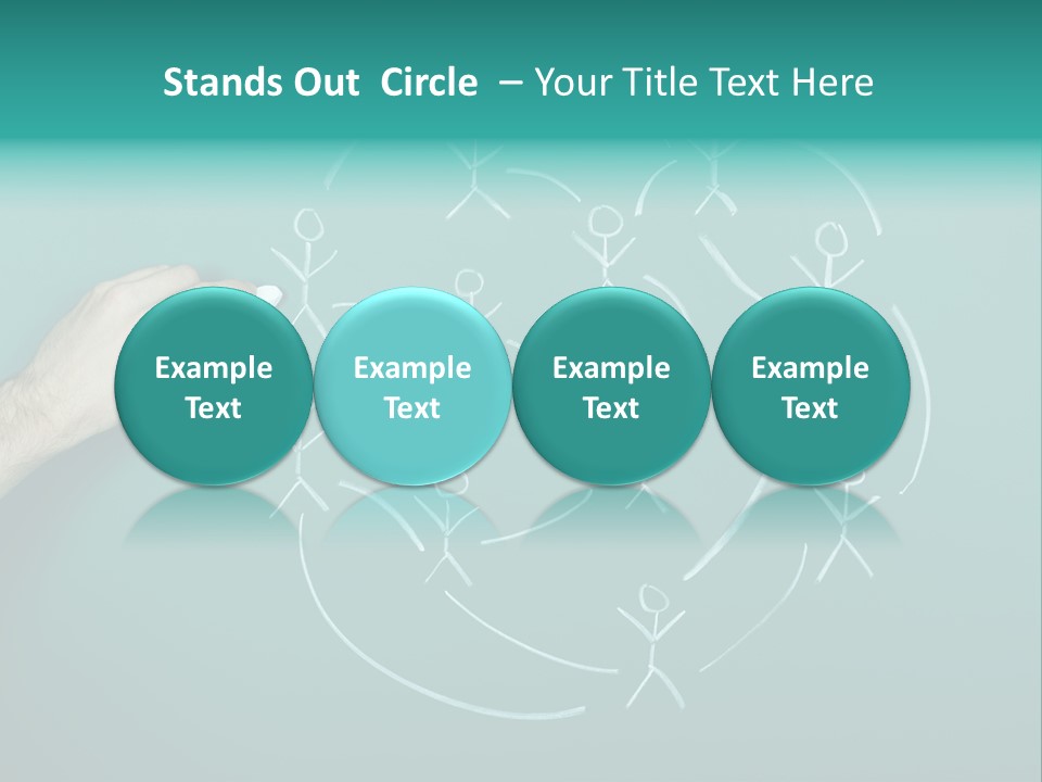 Concept Drawing Advertising PowerPoint Template