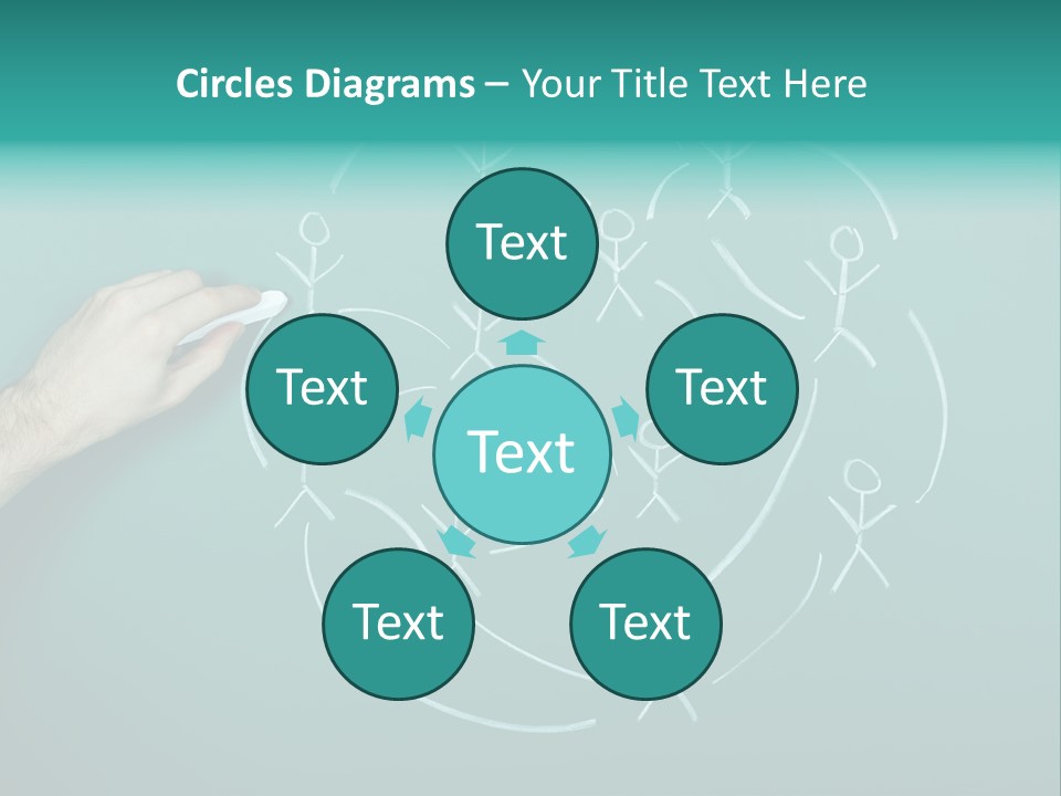 Concept Drawing Advertising PowerPoint Template