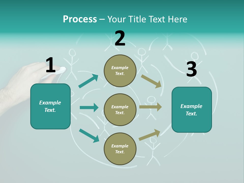 Concept Drawing Advertising PowerPoint Template