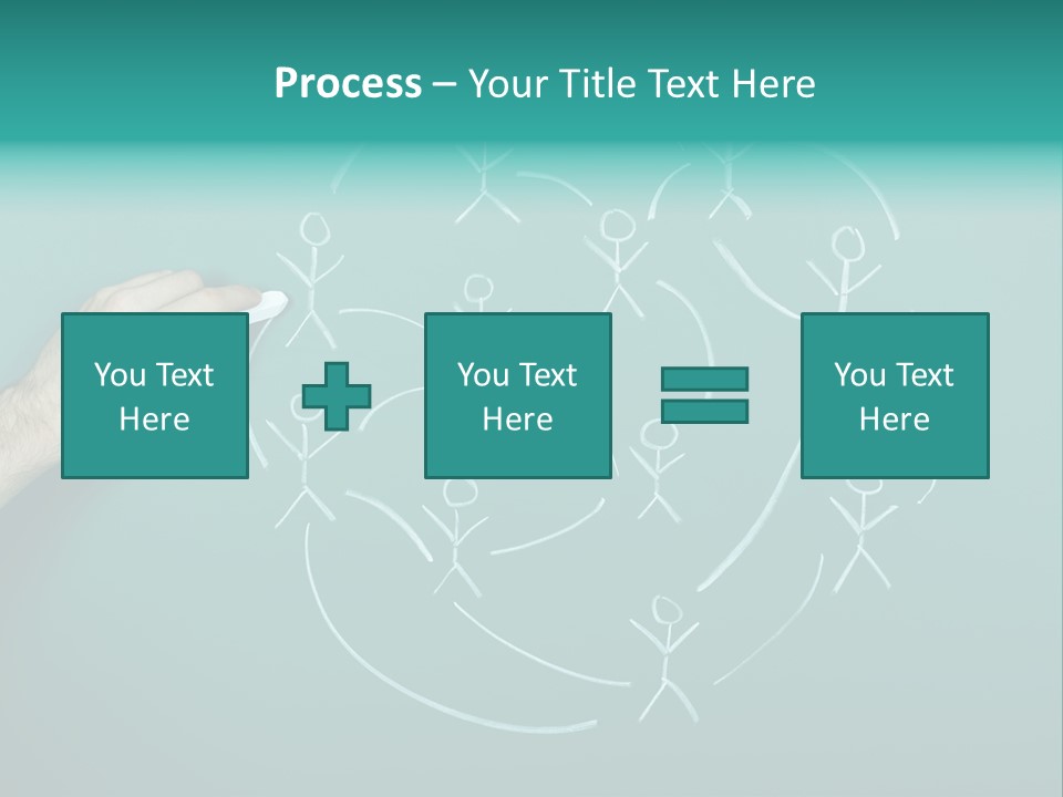 Concept Drawing Advertising PowerPoint Template