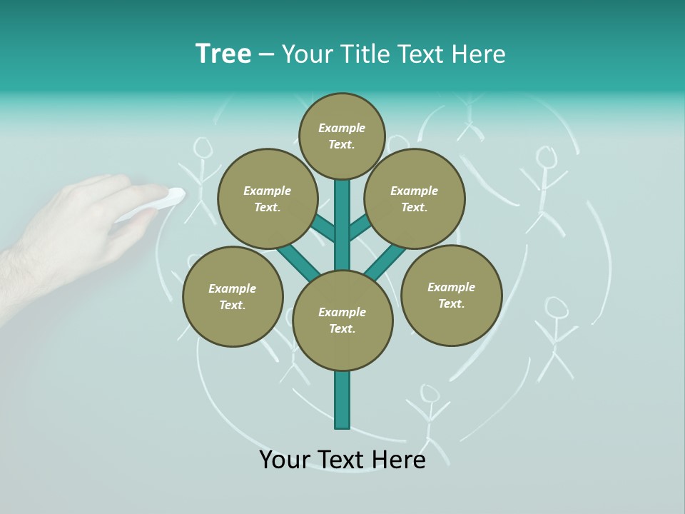 Concept Drawing Advertising PowerPoint Template