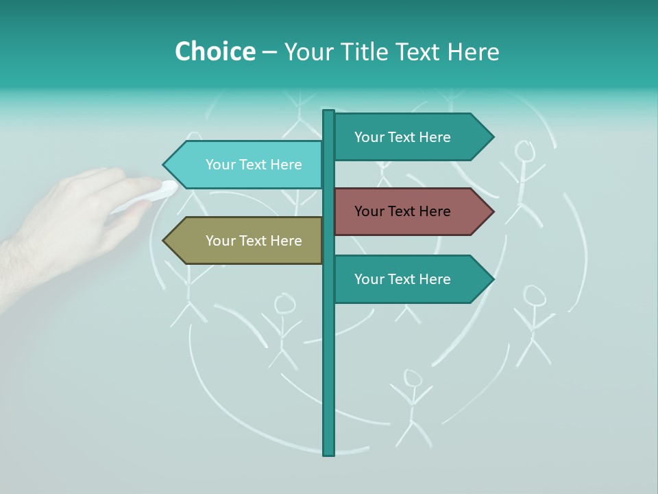 Concept Drawing Advertising PowerPoint Template