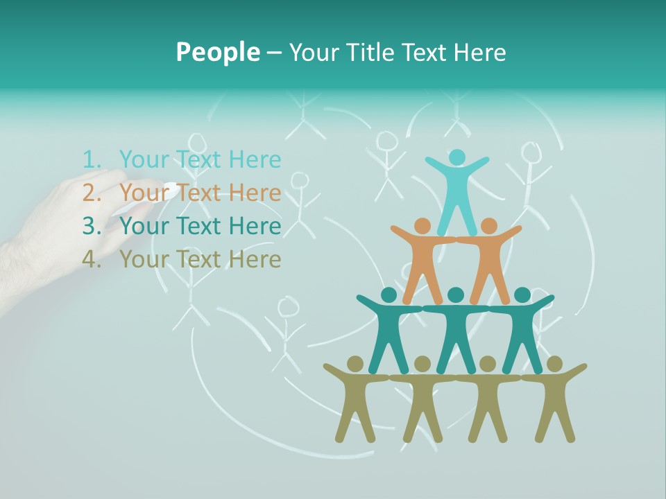 Concept Drawing Advertising PowerPoint Template