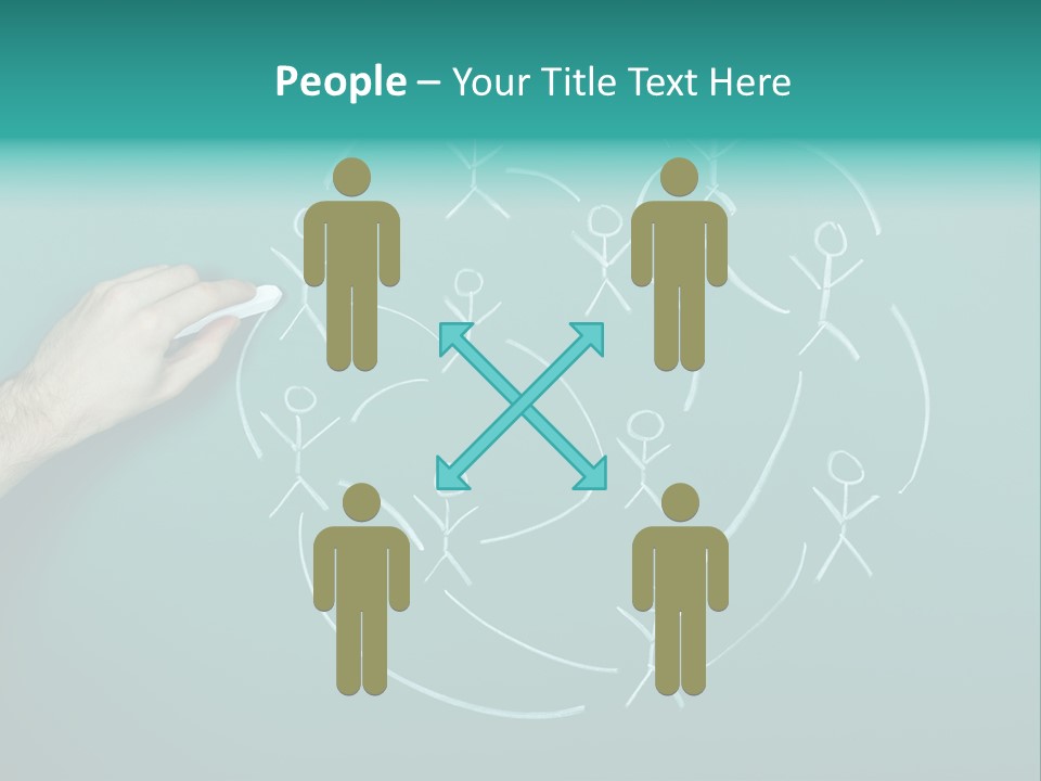 Concept Drawing Advertising PowerPoint Template