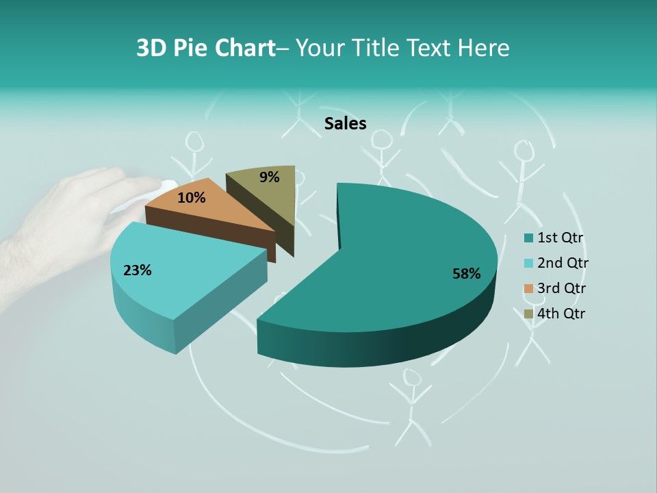Concept Drawing Advertising PowerPoint Template