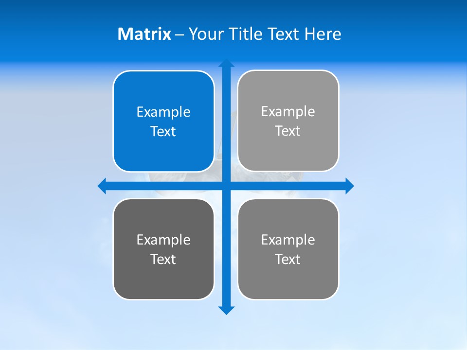 Dream Technology Cloudy PowerPoint Template