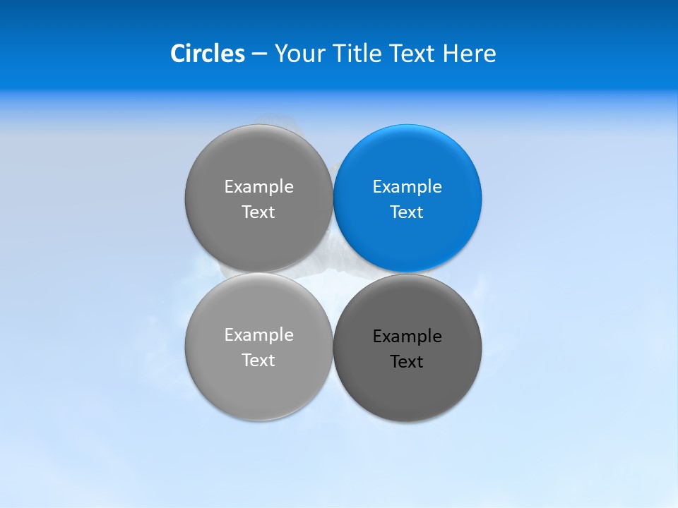 Dream Technology Cloudy PowerPoint Template