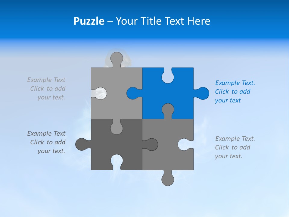 Dream Technology Cloudy PowerPoint Template