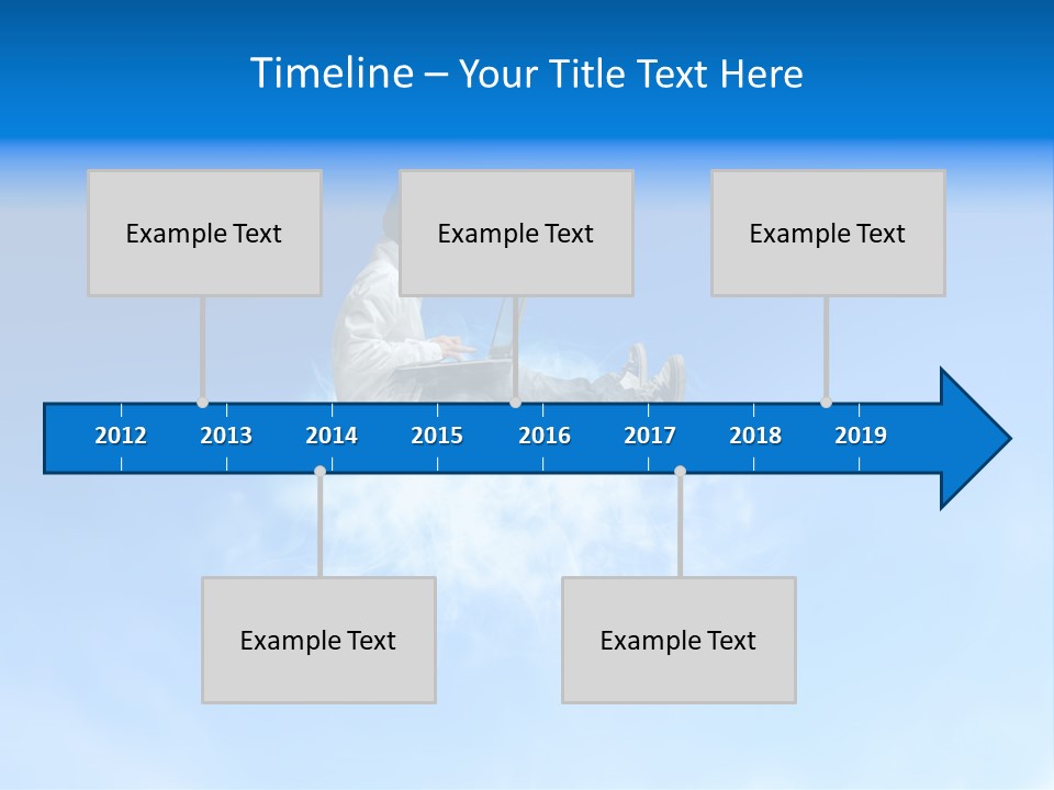 Dream Technology Cloudy PowerPoint Template