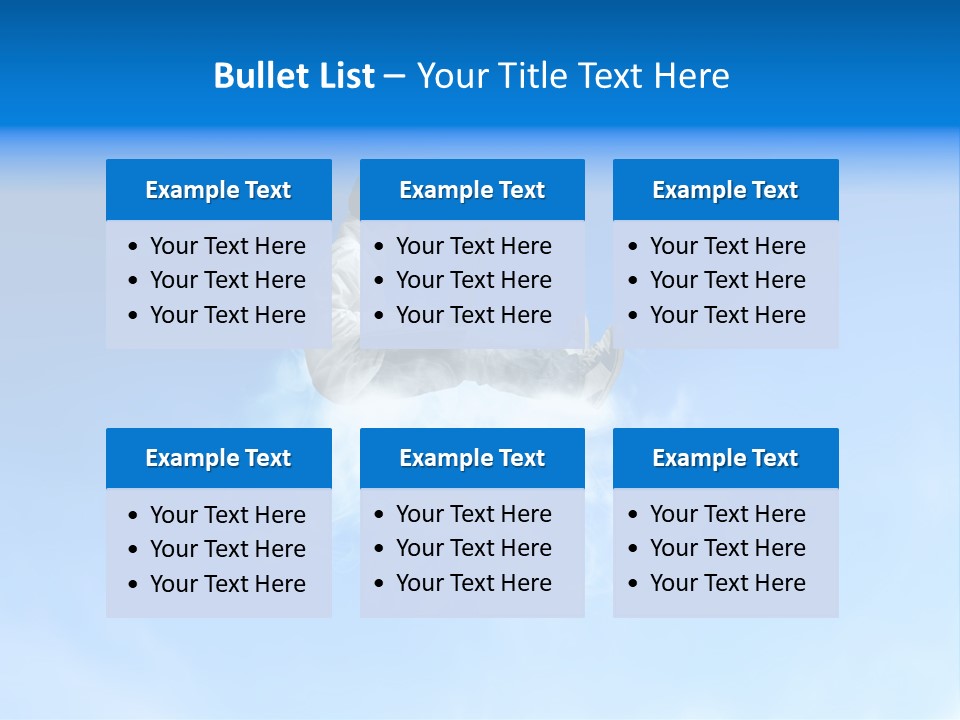 Dream Technology Cloudy PowerPoint Template