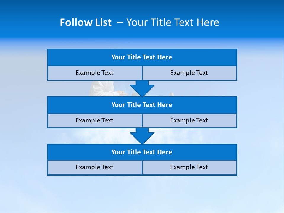 Dream Technology Cloudy PowerPoint Template
