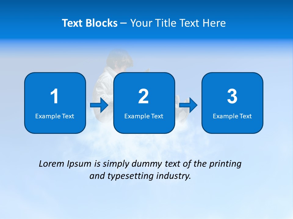 Dream Technology Cloudy PowerPoint Template
