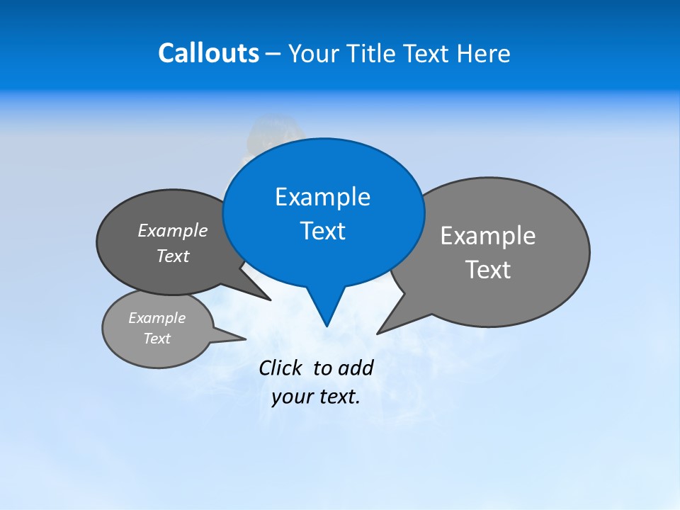 Dream Technology Cloudy PowerPoint Template