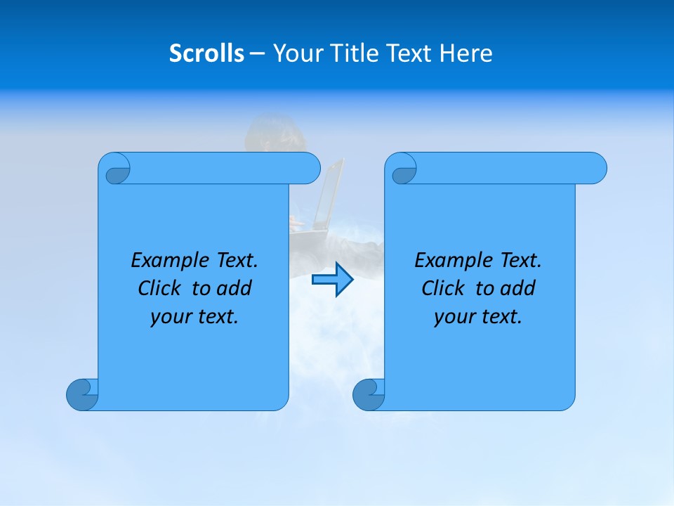 Dream Technology Cloudy PowerPoint Template