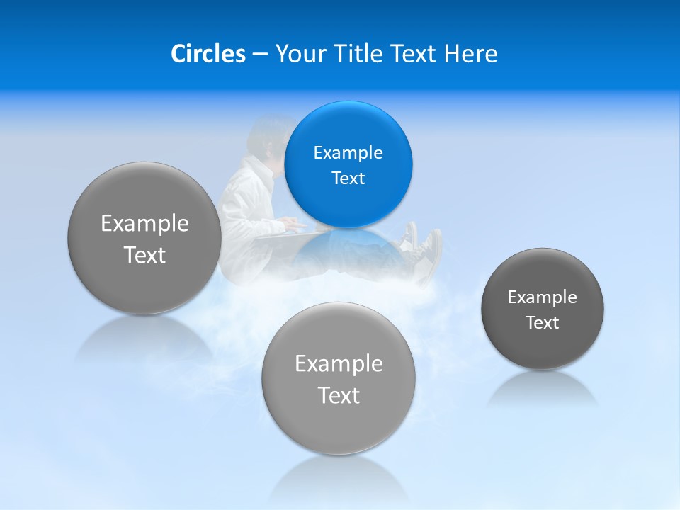Dream Technology Cloudy PowerPoint Template