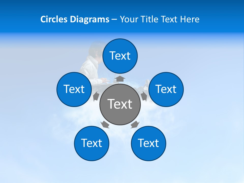 Dream Technology Cloudy PowerPoint Template