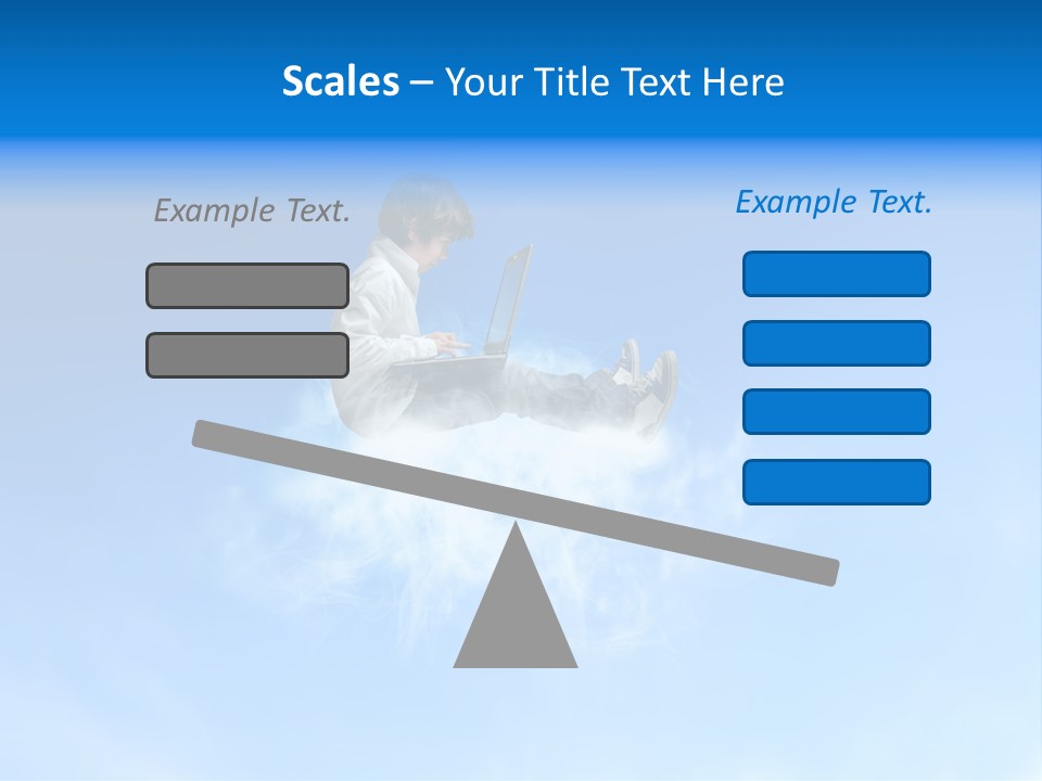 Dream Technology Cloudy PowerPoint Template