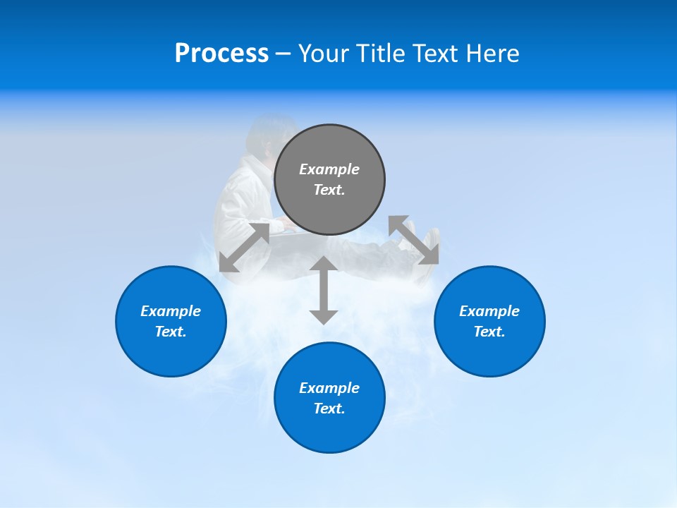 Dream Technology Cloudy PowerPoint Template