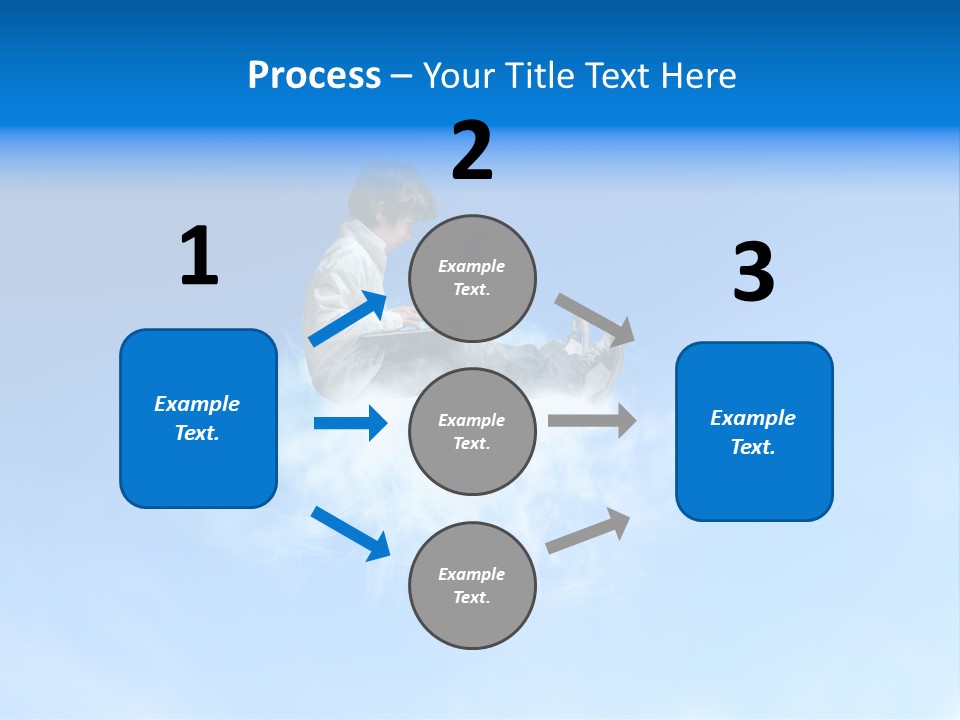 Dream Technology Cloudy PowerPoint Template