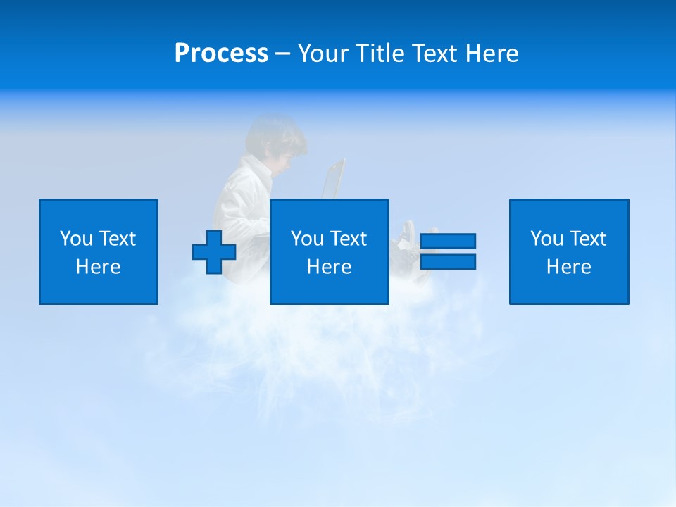 Dream Technology Cloudy PowerPoint Template