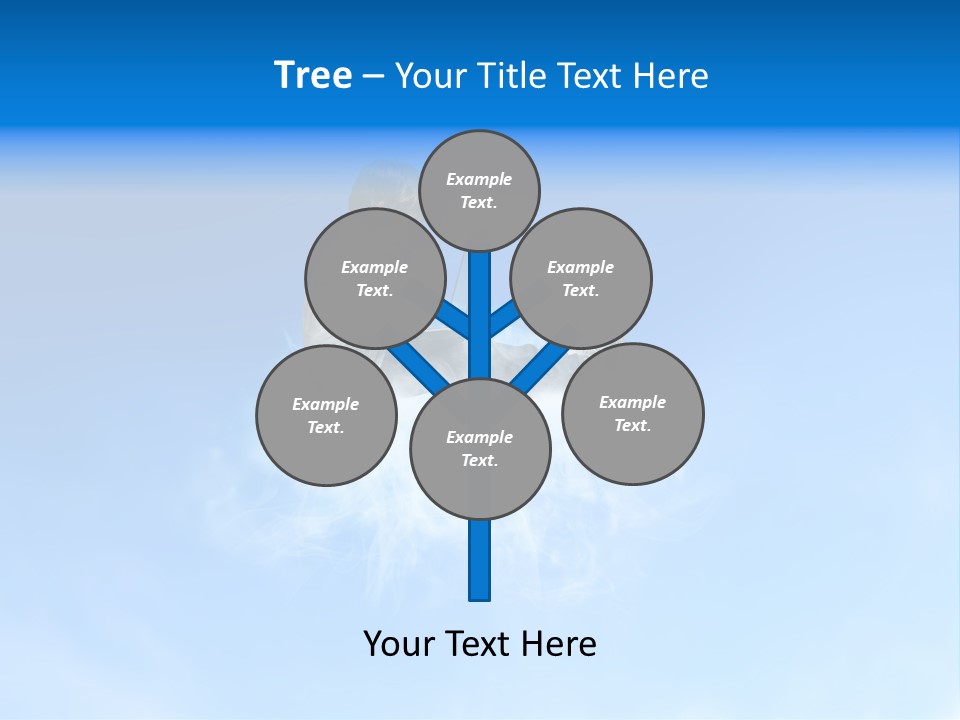 Dream Technology Cloudy PowerPoint Template