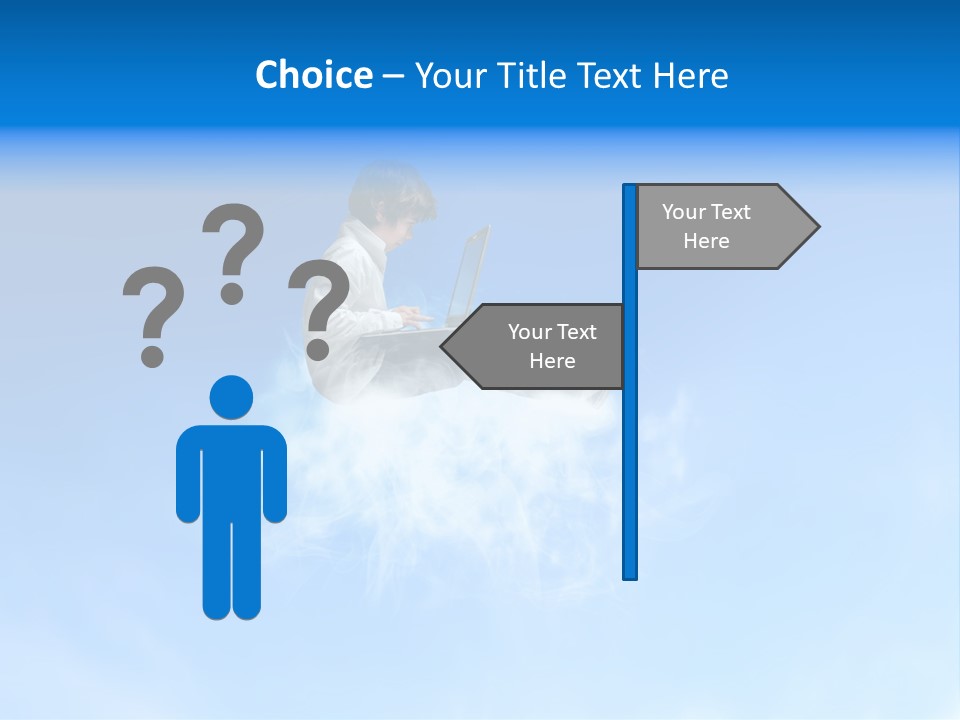 Dream Technology Cloudy PowerPoint Template