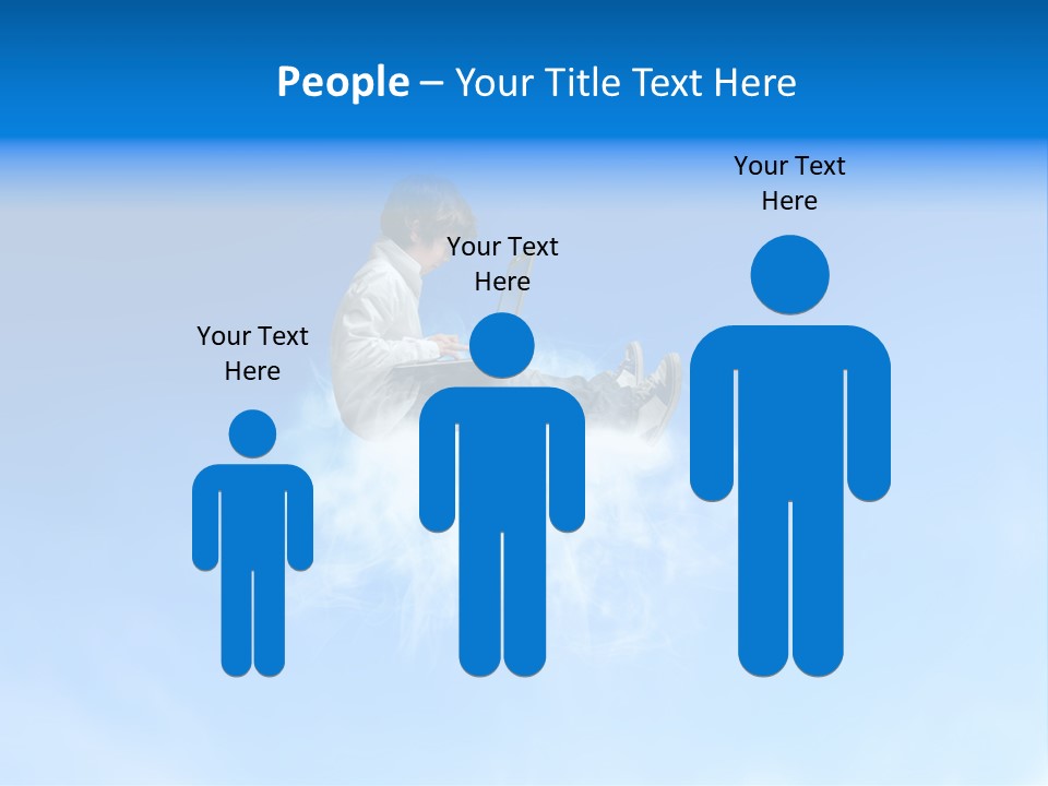 Dream Technology Cloudy PowerPoint Template