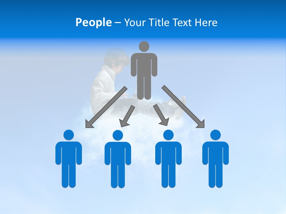 Dream Technology Cloudy PowerPoint Template